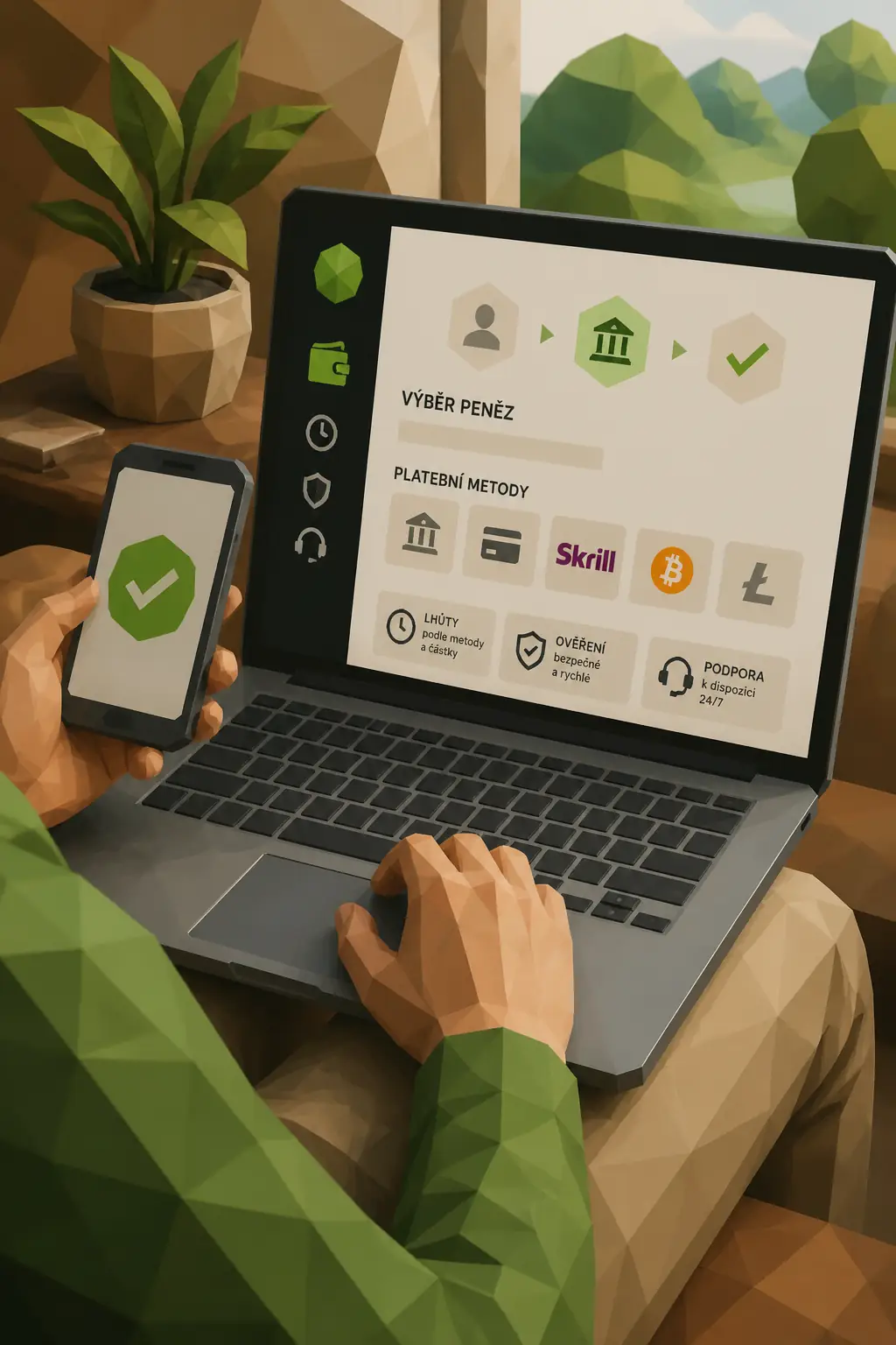 Verde Casino – ilustrace k tématu